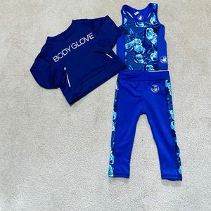 BodyGlove 3 pc toddler sportswear 18M